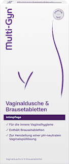 Vaginaldusche + Brausetabletten 1St Multi-Gyn