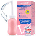Po- und Intimdusche Rosé, inkl. Reisebeutel und Deckel mybidet