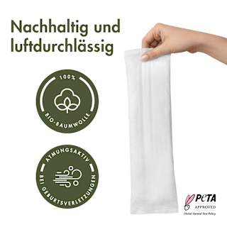 Wochenbett Einlagen aus Bio-Baumwolle  MyClarella