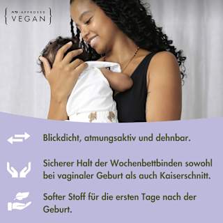 Wochenbett Unterwäsche Einweg "Postpartum Shorty" MyClarella