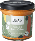 Brotaufstrich, Paprika Feta Olive  Nabio