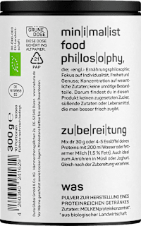 Whey Proteinpulver, geschmacksneutral, ungesüßt  Naduria