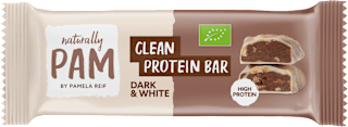 Proteinriegel Clean, Dark & White Naturally PAM
