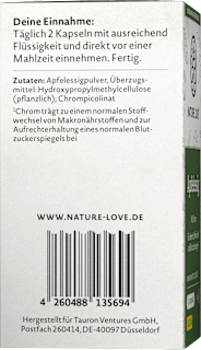 Apfelessig Kapseln Nature Love