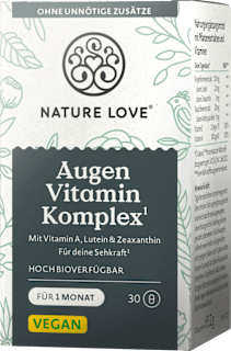 Augen Vitamin Komplex Kapseln  Nature Love