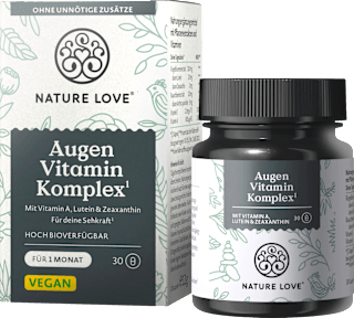 Augen Vitamin Komplex Kapseln  Nature Love