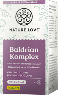 Baldrian Komplex Kapseln Nature Love