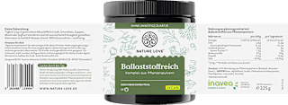 Ballaststoffreich Pulver Nature Love
