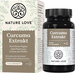 Curcuma Extrakt Kapseln 45 St Nature Love