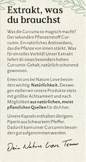 Curcuma Extrakt Kapseln 45 St Nature Love