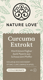 Curcuma Extrakt Kapseln 45 St Nature Love