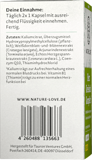 Herz Kreislauf Komplex Kapseln Nature Love