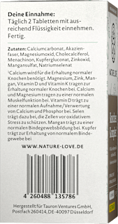 Knochen Komplex Kapseln 	 Nature Love
