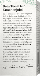 Knochen Komplex Kapseln 	 Nature Love