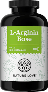 L-Arginin Base Kapseln 180 St Nature Love