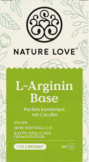 L-Arginin Base Kapseln 180 St Nature Love