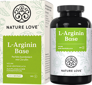 L-Arginin Base Kapseln 180 St Nature Love