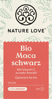 Maca Schwarz Kapseln 120 St Nature Love