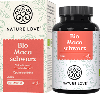 Maca Schwarz Kapseln 120 St Nature Love