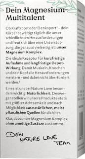 Magnesium Komplex Kapseln 90 St Nature Love