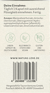 Mariendistel Kapseln 60 St Nature Love