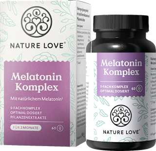 Melatonin Komplex Kapseln 60 St Nature Love