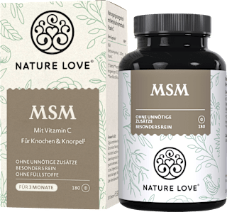 MSM mit Vitamin C Tabletten 180 St Nature Love
