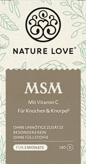 MSM mit Vitamin C Tabletten 180 St Nature Love