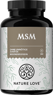 MSM mit Vitamin C Tabletten 180 St Nature Love
