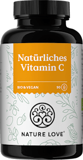 Natürliches Vitamin C Kapseln 90 St Nature Love
