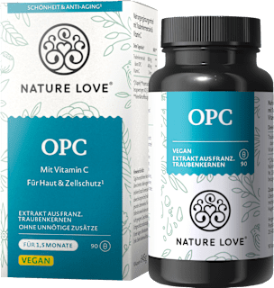 OPC Traubenkernextrakt Kapseln 90 St Nature Love