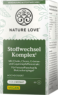 Stoffwechsel Komplex Kapseln  Nature Love