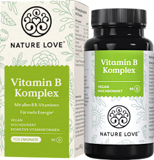 Vitamin B Komplex Kapseln 90 St Nature Love