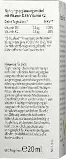 Vitamin D3&K2 Kids Tropfen Nature Love