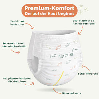 Baby Pants Gr. 7 (16+ kg) Naty