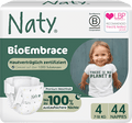 Windeln BioEmbrace Gr. 4 (7-18 kg) Naty