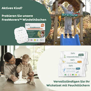 Windeln BioEmbrace Gr. 4 (7-18 kg) Naty