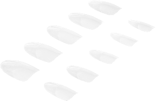 Invisible Flexi Tips 01 - Clear Oval NÉONAIL