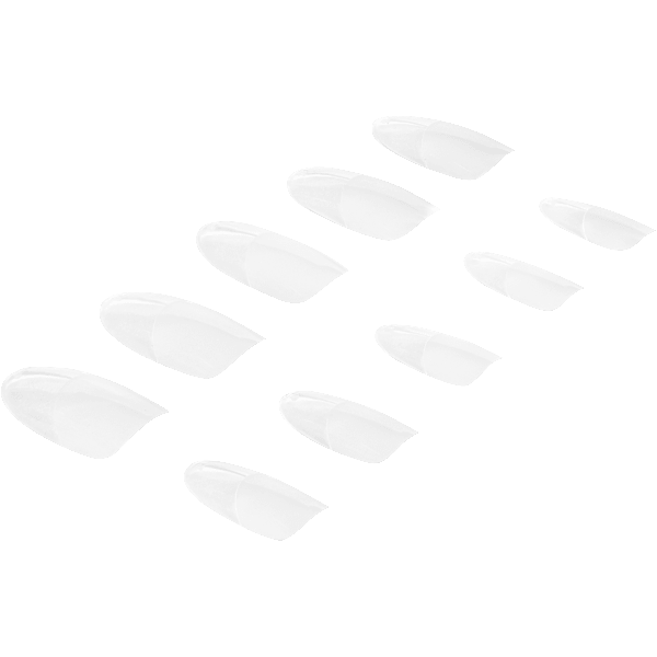 Invisible Flexi Tips 01 - Clear Oval NÉONAIL