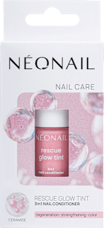Nagelpflege Rescue Glow Tint​, 3in1 Nail Conditioner​, Glitter Rose​ NÉONAIL