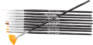 Pinselset synthetisch 10tlg NÉONAIL