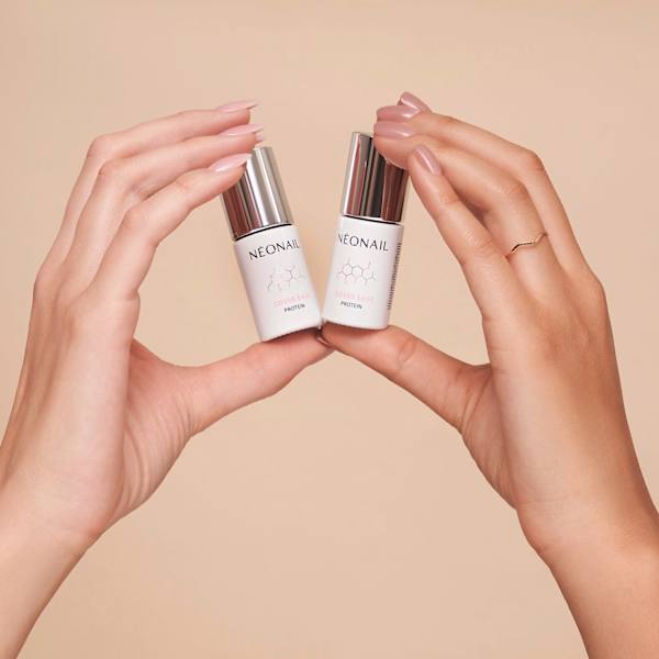 UV Nagellack Cover Base Protein Light Nude NÉONAIL