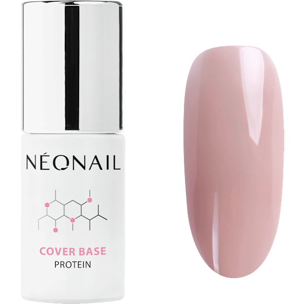 UV Nagellack Cover Base Protein Natural Nude NÉONAIL