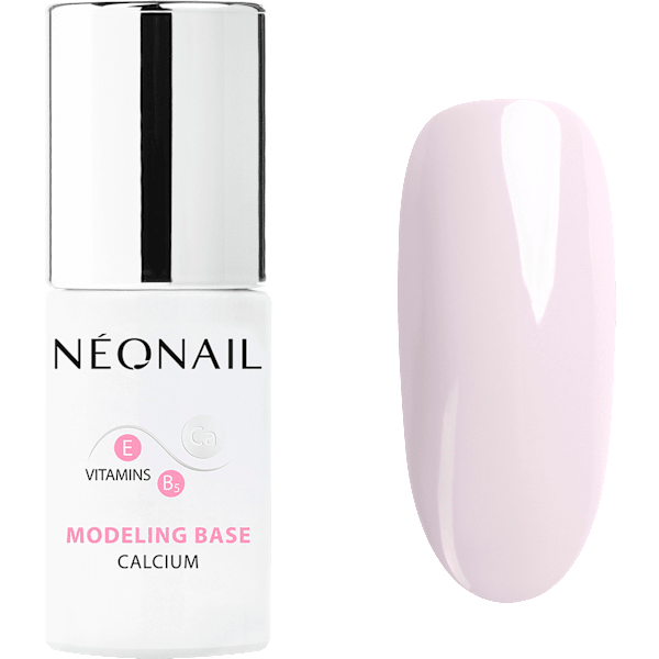 UV Nagellack Modeling Base Calcium Basic Pink NÉONAIL