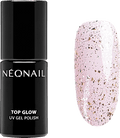 UV Nagellack Top Glow Gold Flakes NÉONAIL