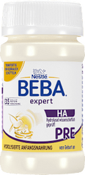 Anfangsmilch Expert HA Pre trinkfertig, von Geburt an, 32x90ml Nestlé BEBA