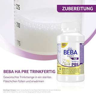 Anfangsmilch Expert HA Pre trinkfertig von Geburt an Nestlé BEBA