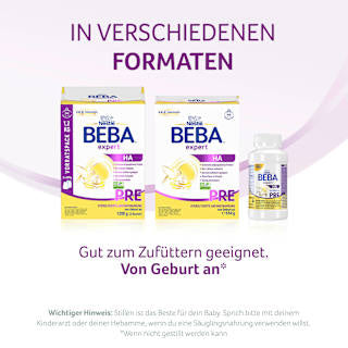 Anfangsmilch Expert HA Pre von Geburt an Nestlé BEBA