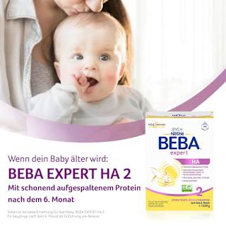 Anfangsmilch Expert HA Pre von Geburt an Nestlé BEBA