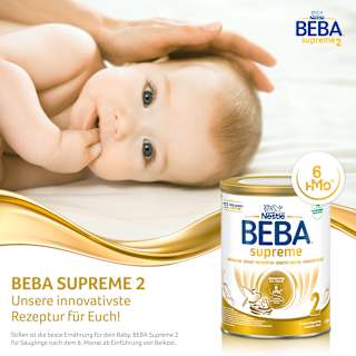 Folgemilch Supreme 2 ab dem 7. Monat Nestlé BEBA